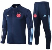 2020-21 Ajax Dark Blue Training Sports Jacket With Pants