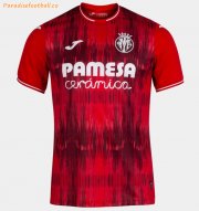 2021-22 Villarreal Away Red Soccer Jersey Shirt