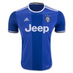 2016-17 Juventus Blue Away Soccer Jersey