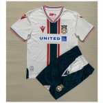 Kids 2023-24 Wrexham AFC Away Soccer Kits Shirt With Shorts
