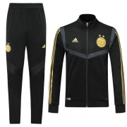 2019 Algeria Black High Neck Collar Training Kit(Jacket+Trousers)