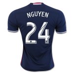 2016-17 New England Revolution 24 NGUYEN Home Soccer Jersey