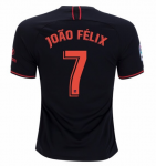 2019-20 Atletico Madrid Away Soccer Jersey Shirt Joao Felix #7