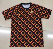 2020-21 Roma Black Yellow Training Shirt