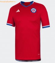 2022 World Cup Chile Home Soccer Jersey Shirt