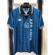 1995 Ajax Retro Away Blue Soccer Jersey Shirt