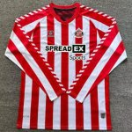 2024-25 Sunderland Long Sleeve Home Soccer Jersey Shirt