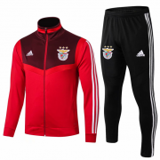 2019-20 Benfica Red High Neck Training Kits Jacket with pants