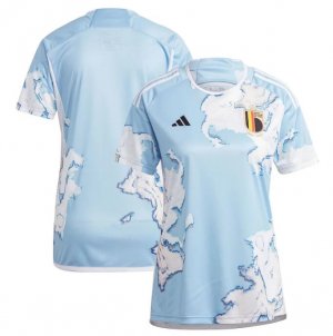 2023 FIFA Women\'s World Cup Belgium Women Away Soccer Jersey Shirt