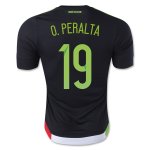 2015 Mexico O. PERALTA #19 Home Soccer Jersey