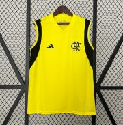 2024-25 Flamengo Yellow Training Vest Shirt