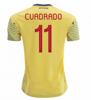 Juan Cuadrado #11 2019 Copa America Colombia Home Soccer Jersey Shirt