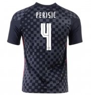 2020 EURO Croatia Away Soccer Jersey Shirt IVAN PERIŠIĆ #4