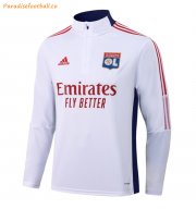 2021-22 Lyon White Training Sweatshirt