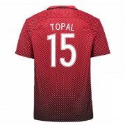 2016 Turkey Topal 15 Home Soccer Jersey