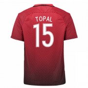 2016 Turkey Topal 15 Home Soccer Jersey