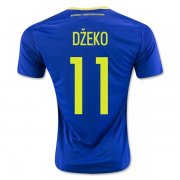 2016 Bosnia and Herzegovina DZEKO #11 Home Soccer Jersey