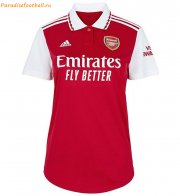 2022-23 Arsenal Home Women Soccer Jersey Shirt