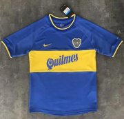 1999-2000 Boca Juniors Retro Home Soccer Jersey Shirt