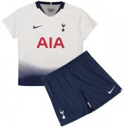 Kids Tottenham Hotspur 2018-19 Home Soccer Shirt With Shorts