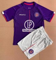 Kids 2021-22 Toulouse FC Home Soccer Kits Shirt with Shorts