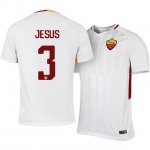 2017-18 Roma Juan Jesus #3 Away Soccer Jersey