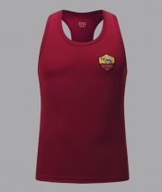 2020-21 Roma Red Narrow-Back Vest Soccer Jersey Shirt