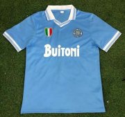 1986-87 Napoli Retro Home Soccer Jersey Shirt