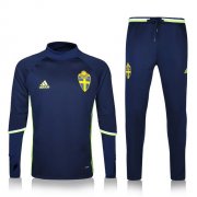2016-17 Sweden Navy Tracksuit