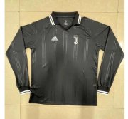 Juventus Retro Black Long Sleeve Soccer Jersey Shirt