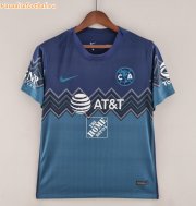 2022-23 Club America Blue Third Away Soccer Jersey Shirt