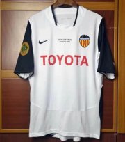 2003-04 Valencia Retro Home Soccer Jersey Shirt