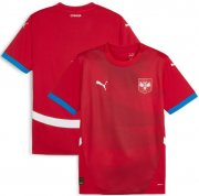 2024 Euro Cup Serbia Home Soccer Jersey Shirt