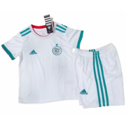 Kids Algeria 2019 Africa Cup Home Soccer Shirt With Shorts