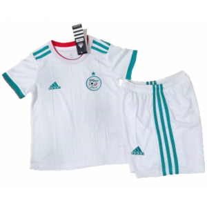 Kids Algeria 2019 Africa Cup Home Soccer Shirt With Shorts