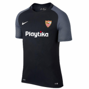 2018-19 Sevilla Third Away Black Soccer Jersey Shirt