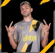 2021-22 Club Atlético Peñarol Away Soccer Jersey Shirt