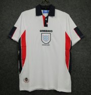 1998 England Retro Away Soccer Jersey Shirt