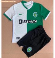 Kids Sporting Lisbon 2021-22 Special Soccer Kits Shirt With Shorts