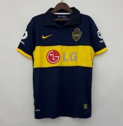 2009-10 Boca Juniors Retro Home Soccer Jersey Shirt