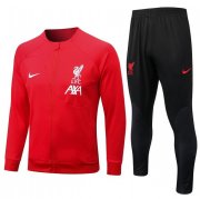 2022-23 Liverpool Red Training Kits Jacket with Pants