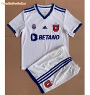 Kids 2022-23 Universidad de Chile Away Soccer Kits Shirt With Shorts