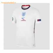 2020 EURO Final Match Version England Home Soccer Jersey Shirt