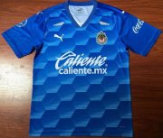 2020-21 Chivas Deportivo Guadalajara Goalkeeper Blue Soccer Jersey Shirt