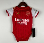 Leaked Version 2023-24 Arsenal Home Infant Soccer Jersey Little Baby Football Kit