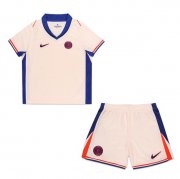 2024-25 Chelsea Away Kids Soccer Kits Shirt with Shorts