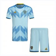 2023-24 Boca Juniors Kids Third Away Soccer Kits Shirt with Shorts