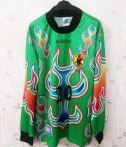 1998 Japan Retro Green Goalkeeper LS Soccer Jersey Shirt