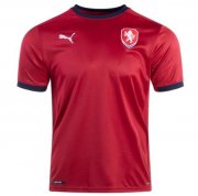 2020-2021 EURO Czech Republic Home Soccer Jersey Shirt