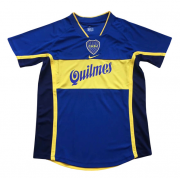 2001 Boca Retro Home Soccer Jersey Shirt
